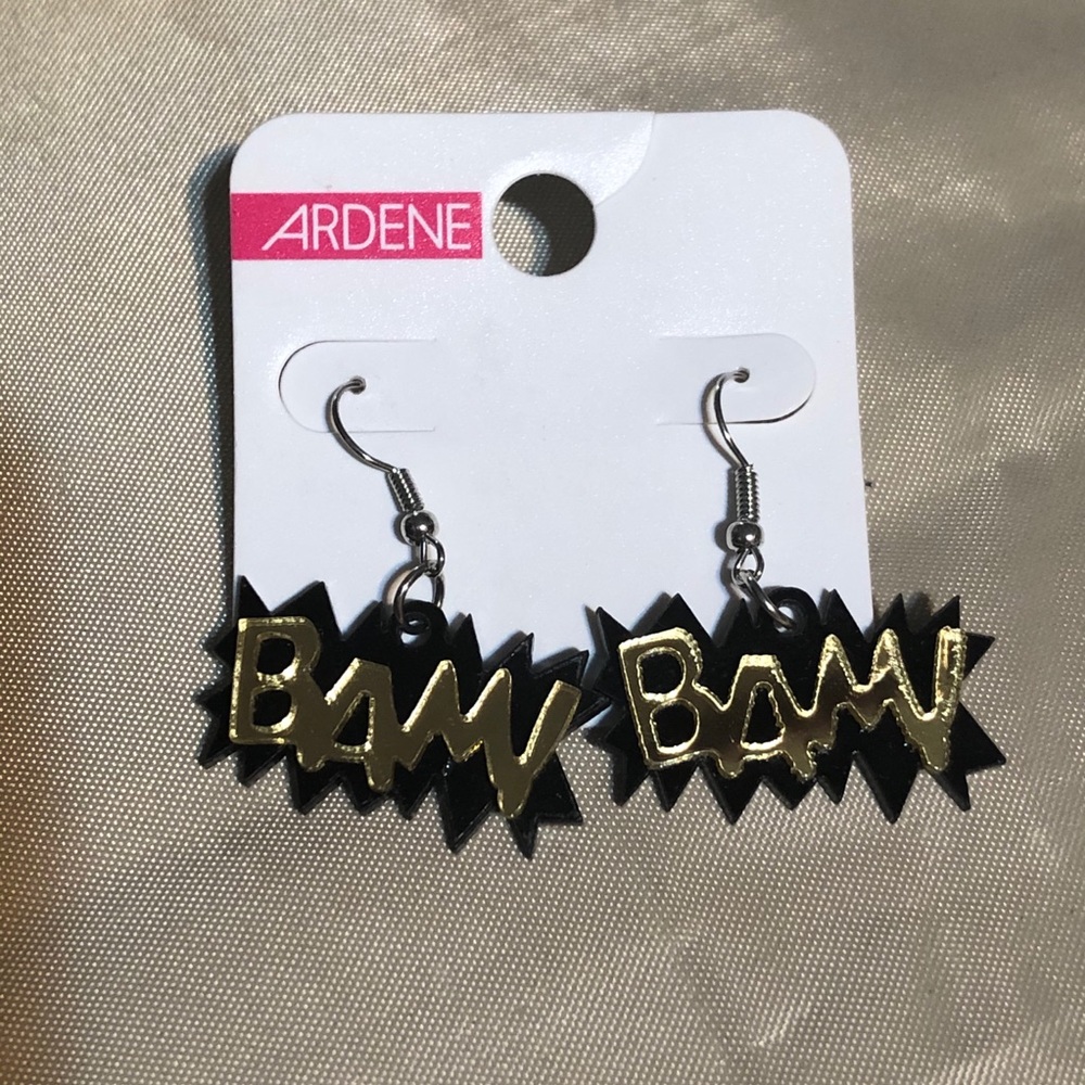 🎁3 for $20🎁 Acrylic BAM! Earrings